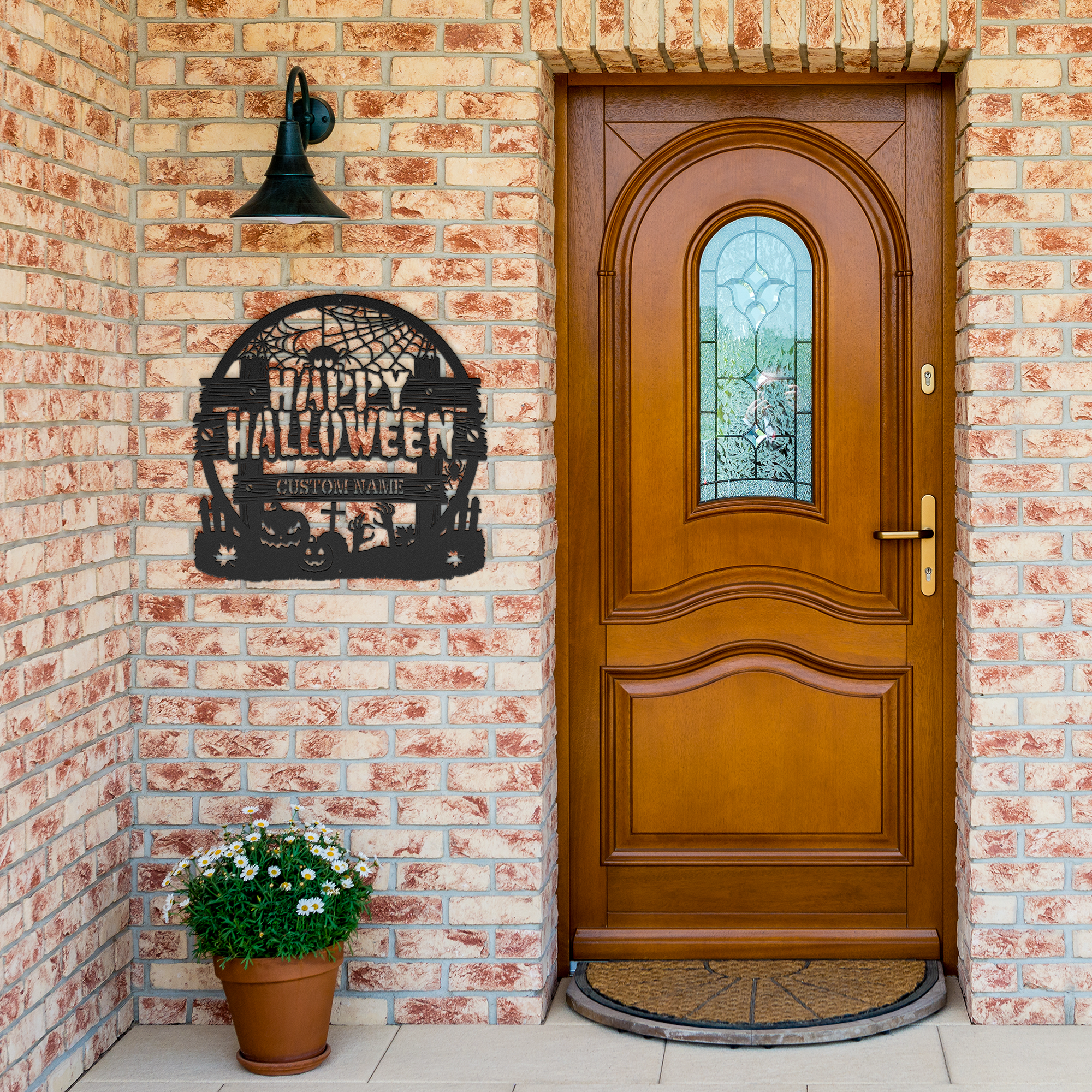 Spider_Web_Halloween_Design_Black_Brick_Entrance_Mockup.png
