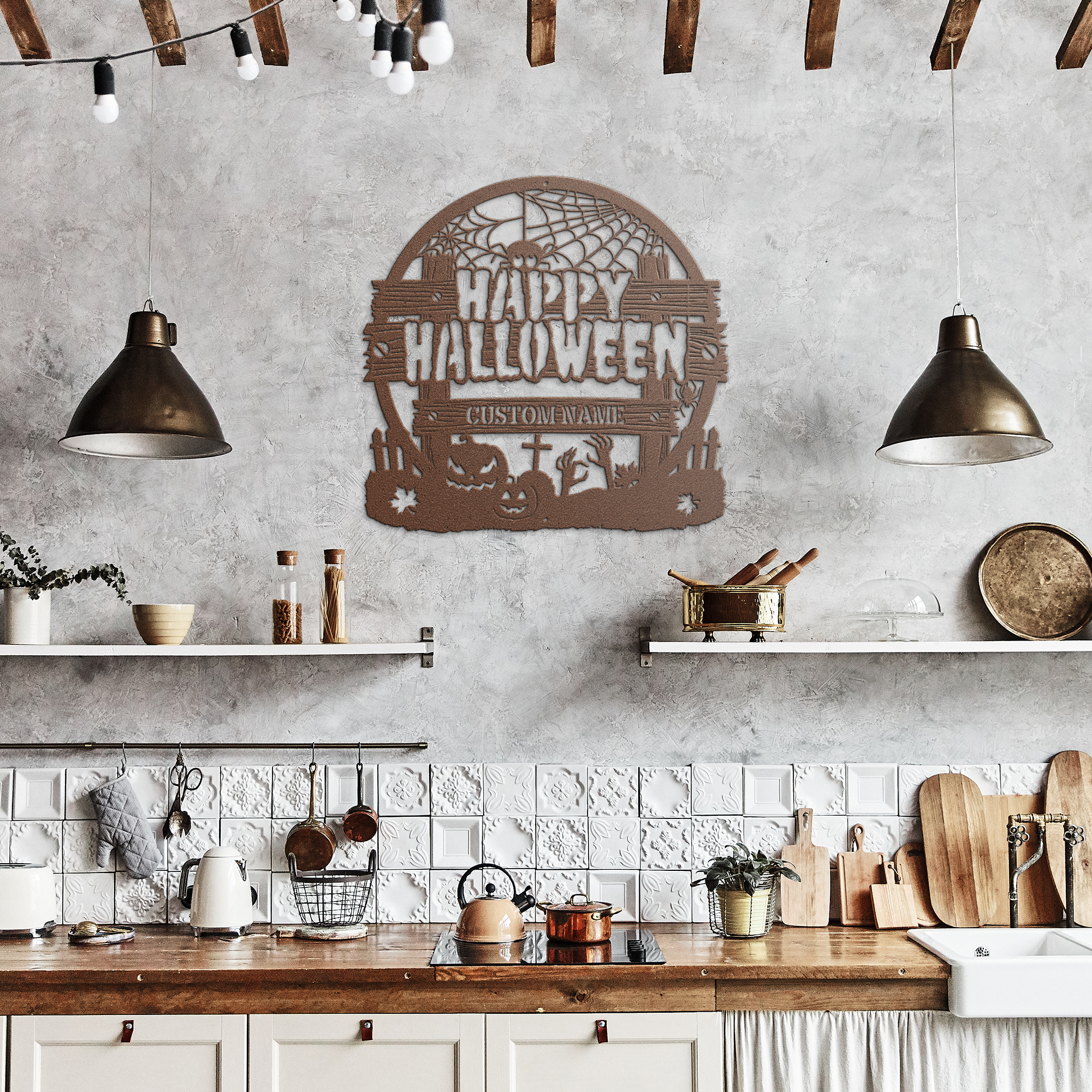 Spider_Web_Halloween_Design_Copper_Rustic_Kitchen_Mockup.png
