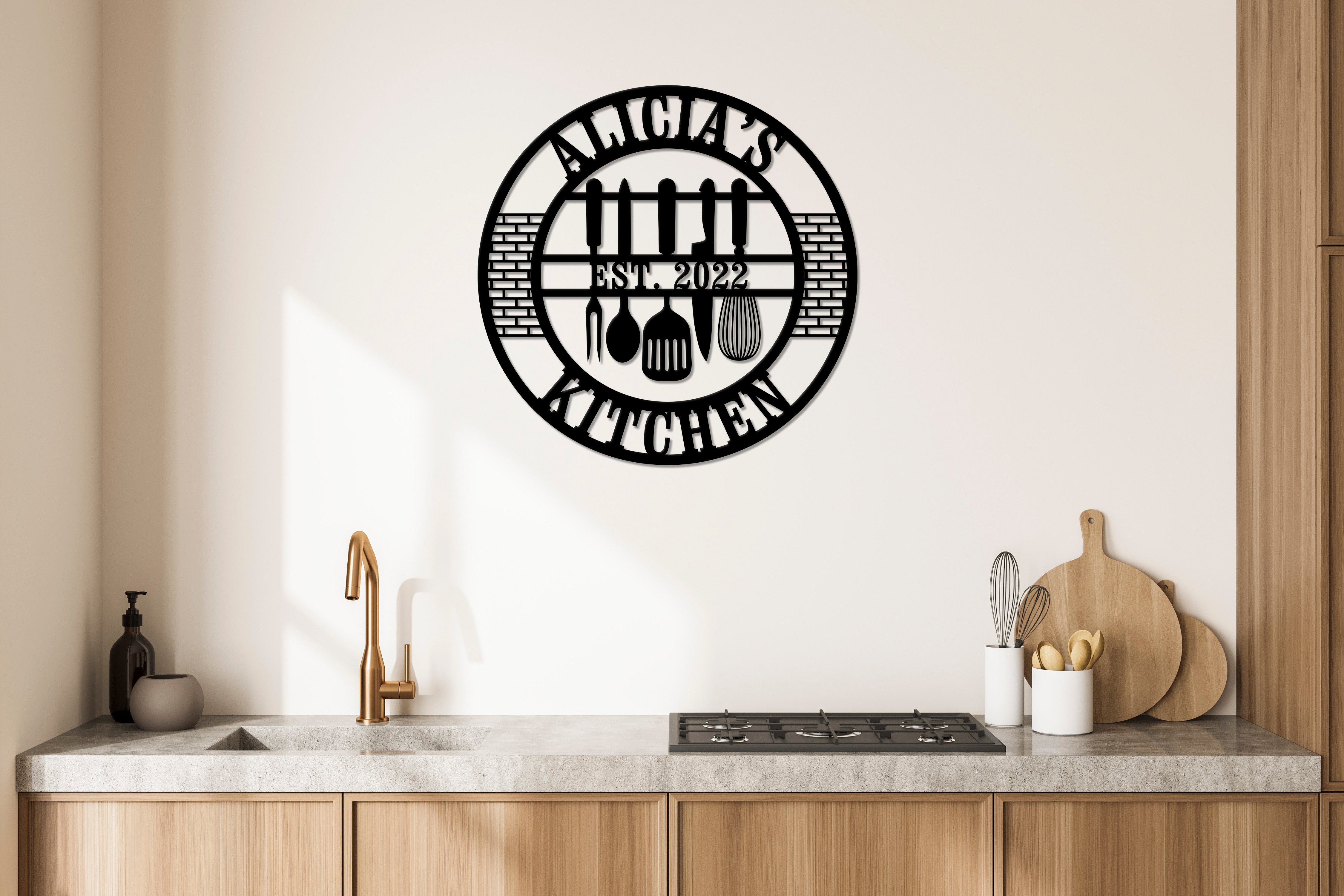 Cooking utensils Monogram