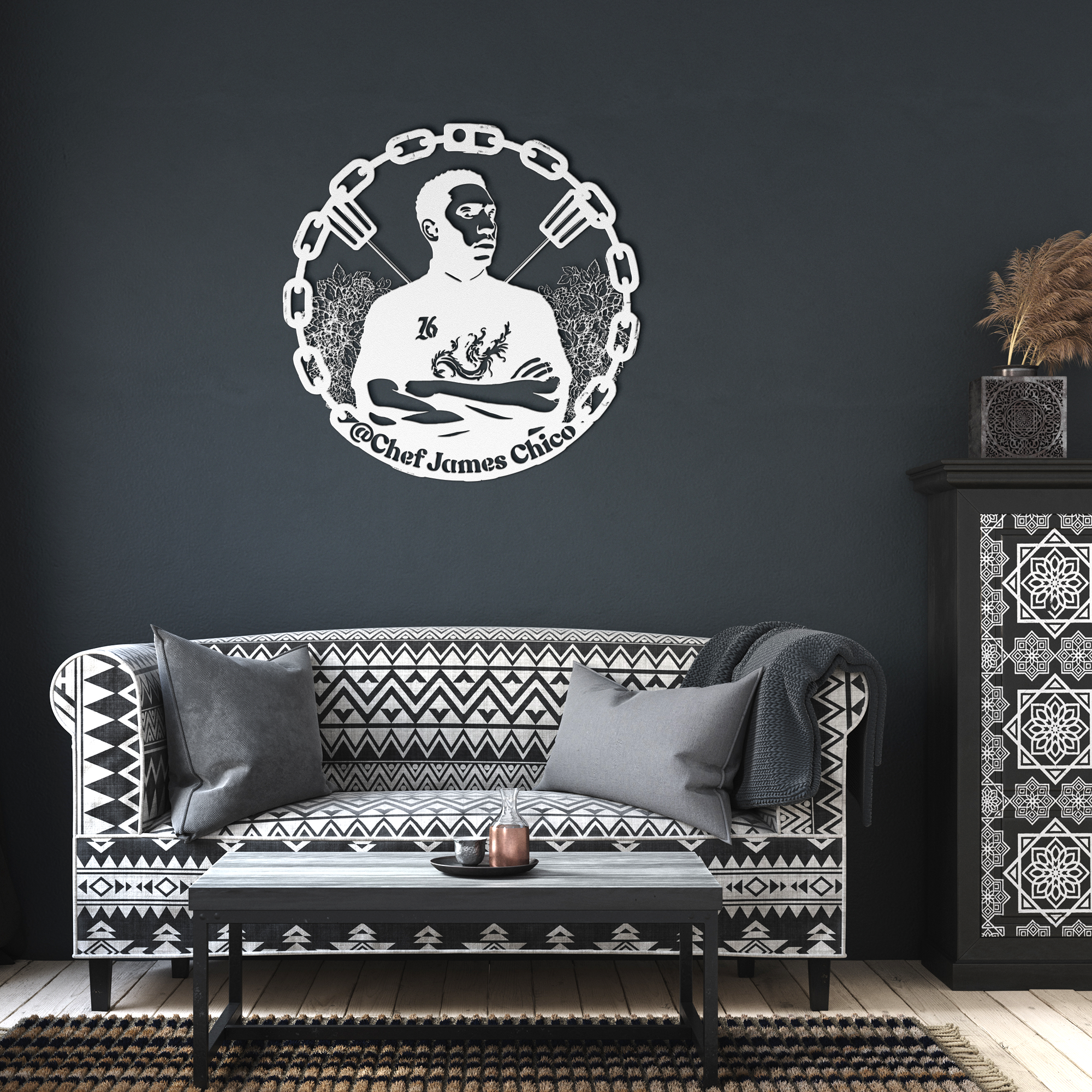 Personalized_Chef_Portrait_Kitchen_Metal_White_Dark_Living_Room_Mockup.png_15401415