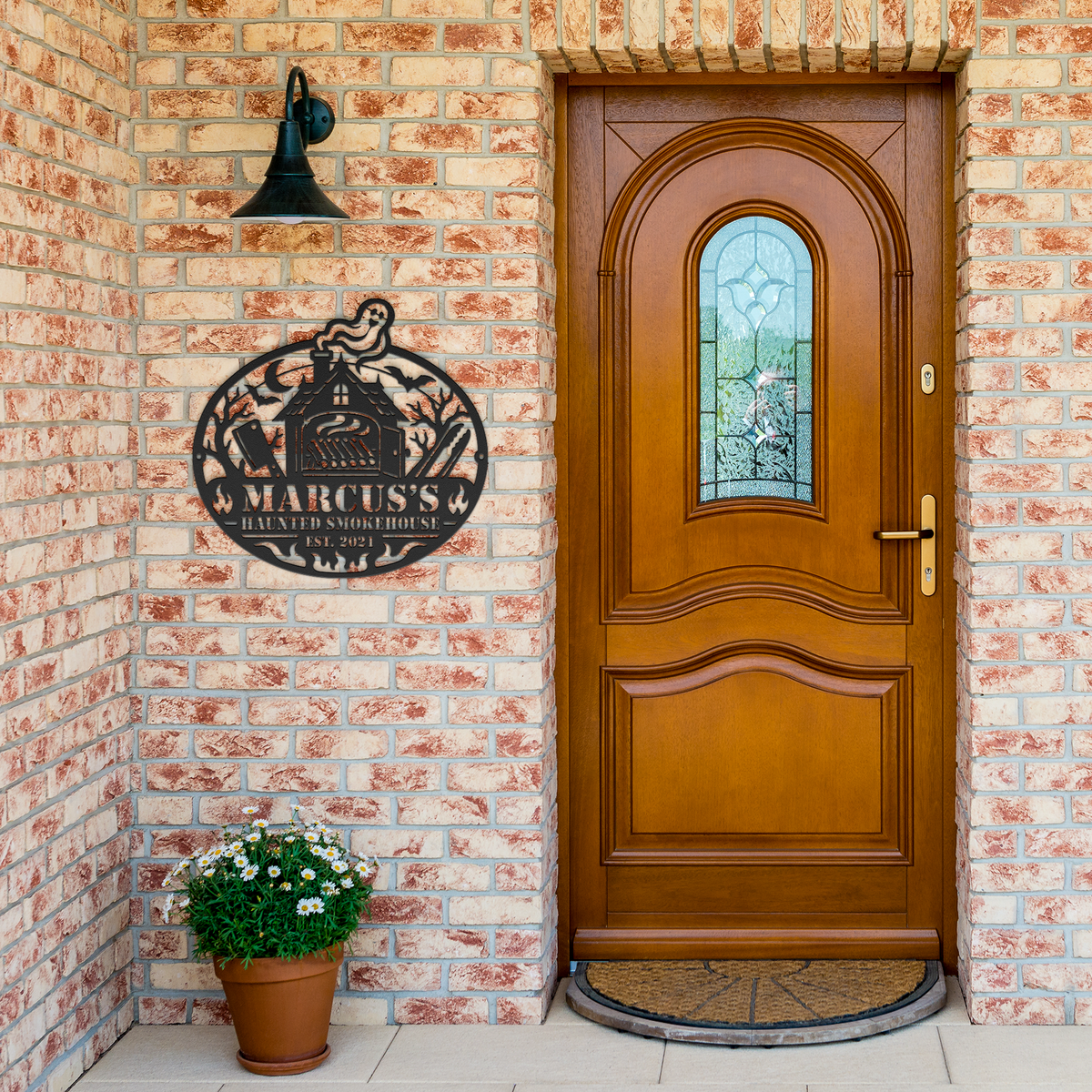 Personalized_Haunted_Smokehouse_Metal_Wa_Black_Brick_Entrance_Mockup.png_16174314