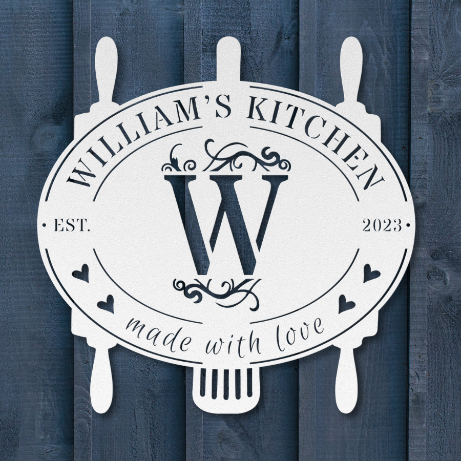 Single Letter Kitchen Monogram