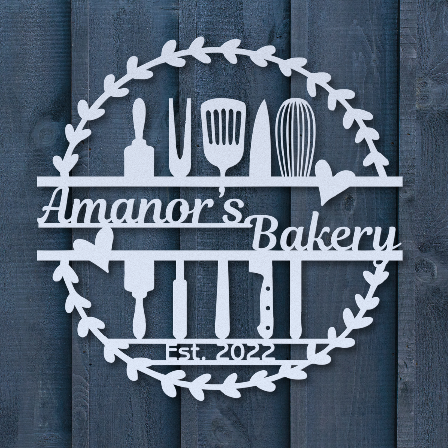 Baking Utensils Monogram